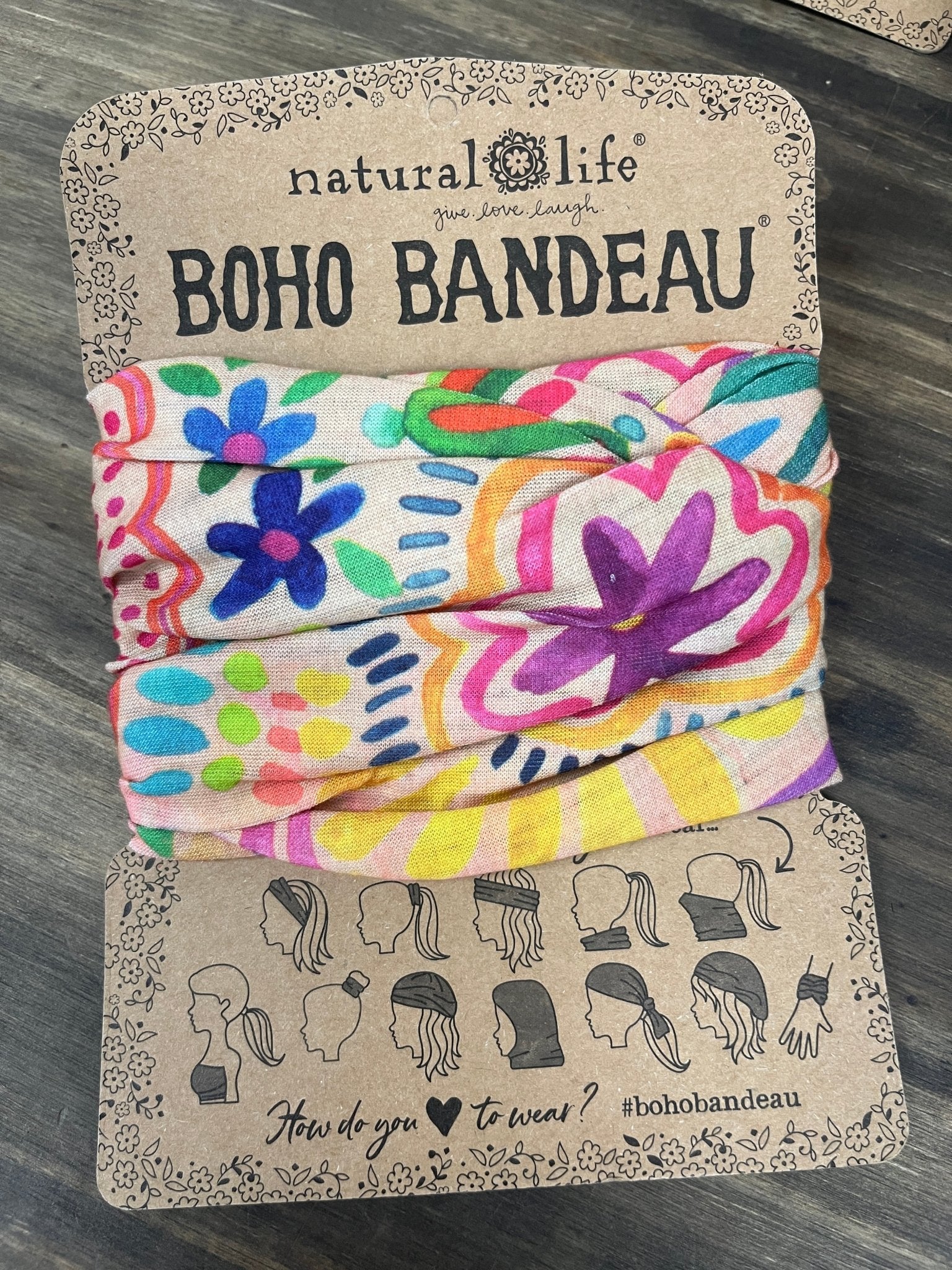 Natural Life - Full Boho Bandeau - Roaming Gypsy Boutique