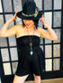 Oasis Vibes Strapless Romper - Roaming Gypsy Boutique