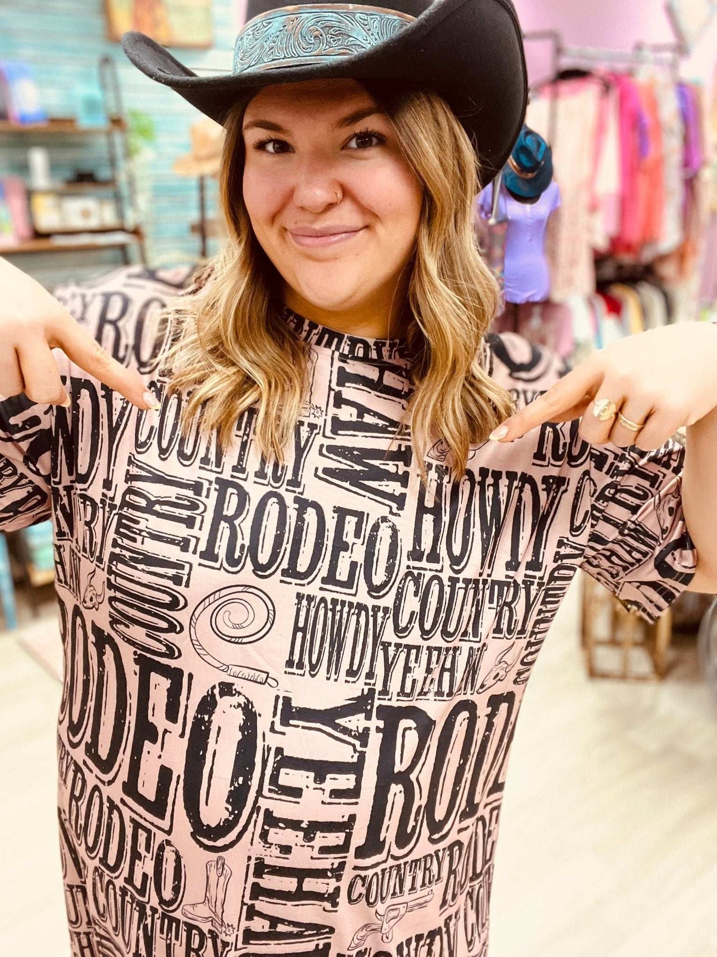 Ole Rodeo Flutter Dress - Roaming Gypsy Boutique