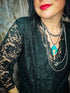 Onyx Lace Romper - Roaming Gypsy Boutique