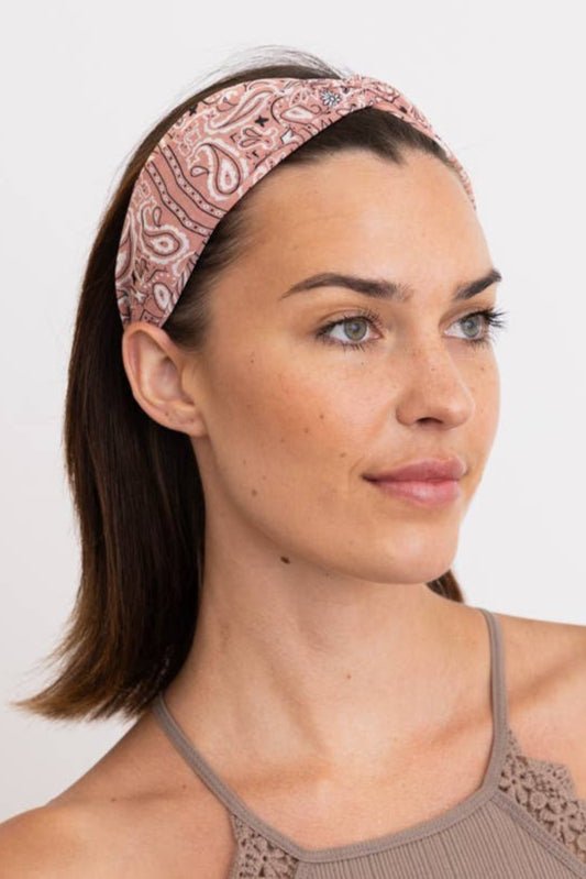 Paisley Summer Headband - Roaming Gypsy Boutique