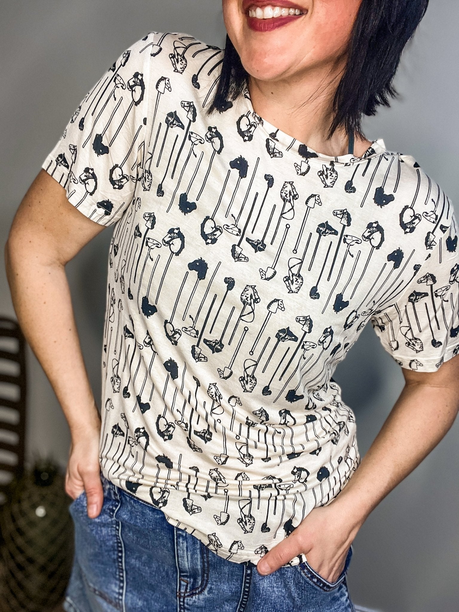 Pony Party Top - Roaming Gypsy Boutique