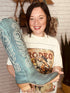 PREORDER: Fort Worth Boot - Turquoise - Roaming Gypsy Boutique