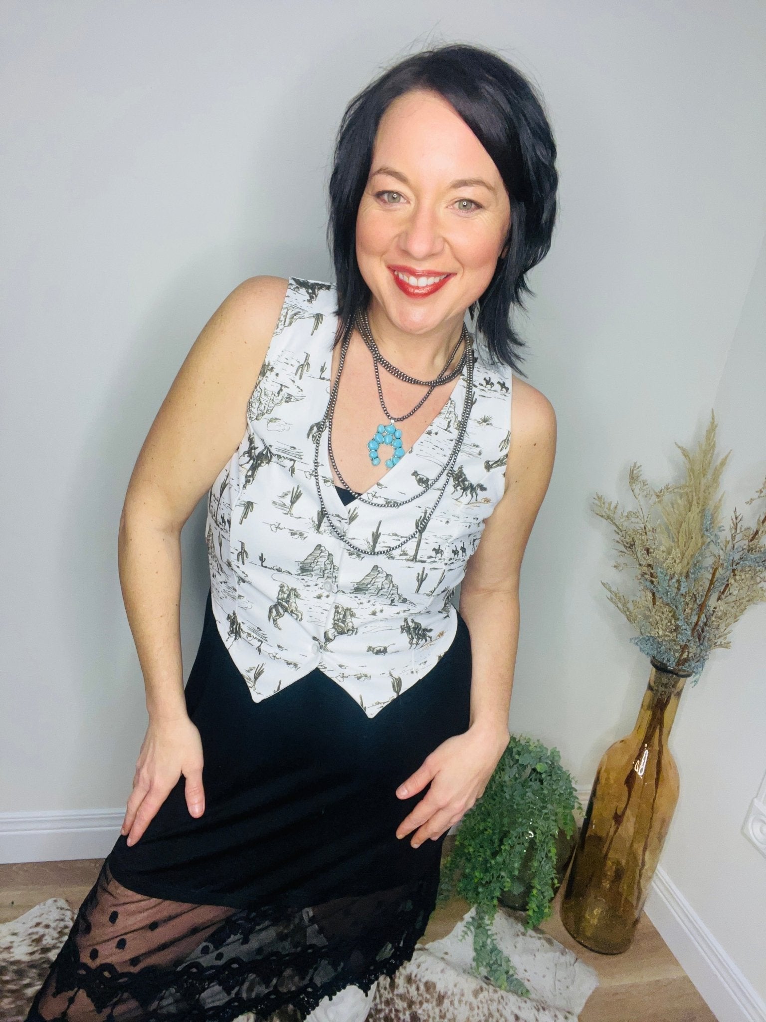 Ramblin West Vest - Roaming Gypsy Boutique