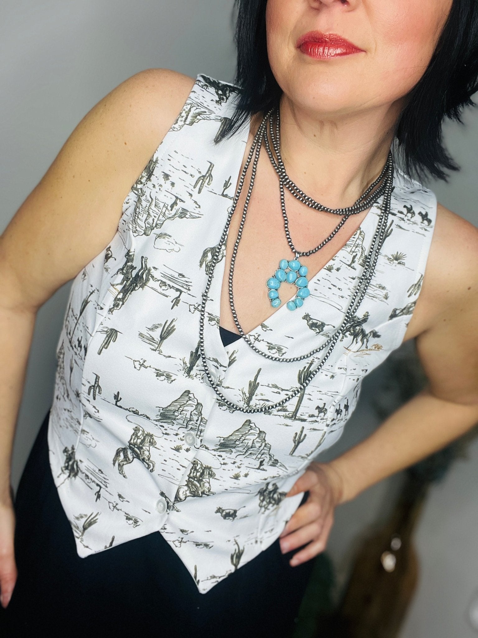 Ramblin West Vest - Roaming Gypsy Boutique