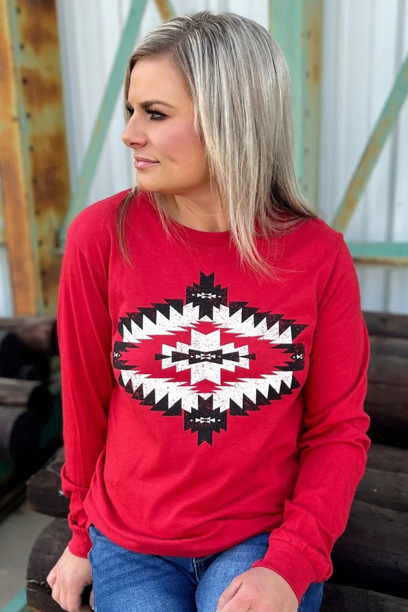 Ranchy Rudolph Top - Roaming Gypsy Boutique