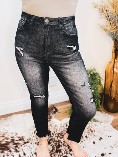 Rebel Lover Risen Skinny Jean - Roaming Gypsy Boutique