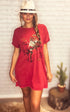 Red Rock Mineral Bronc Dress - Roaming Gypsy Boutique