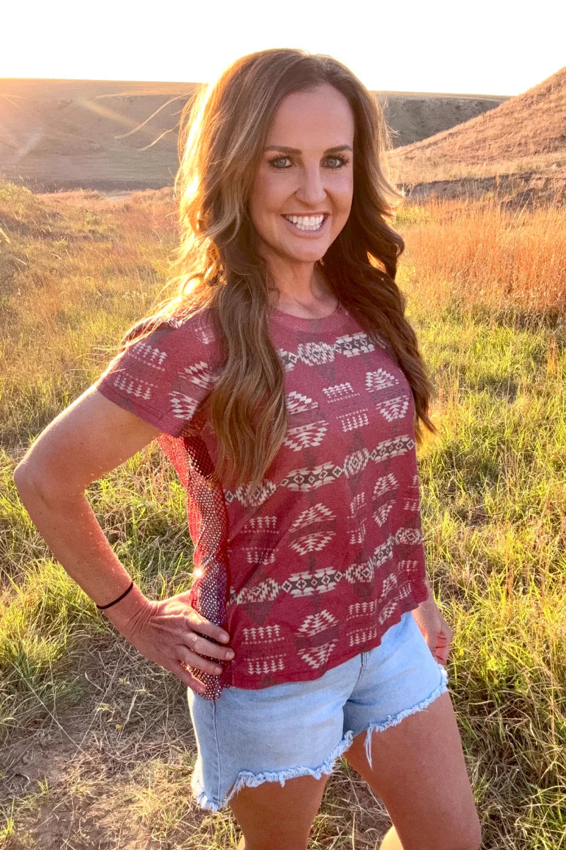 Sparkle Country Top