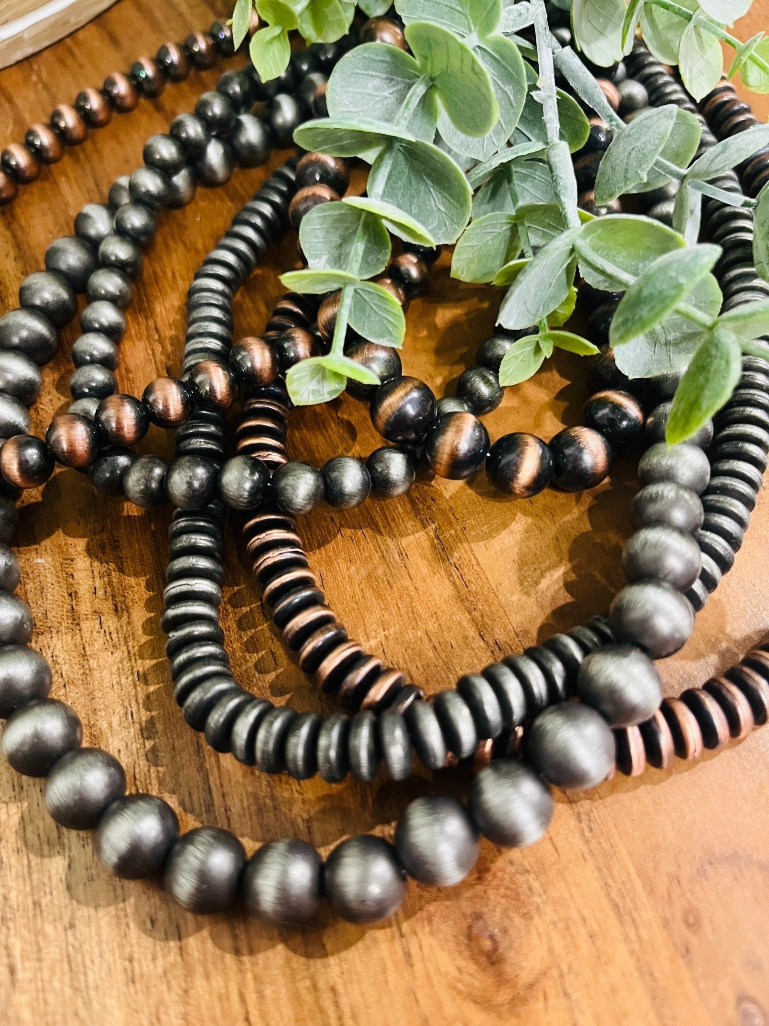 RGB Navajo Pearl Bead Necklaces - Roaming Gypsy Boutique