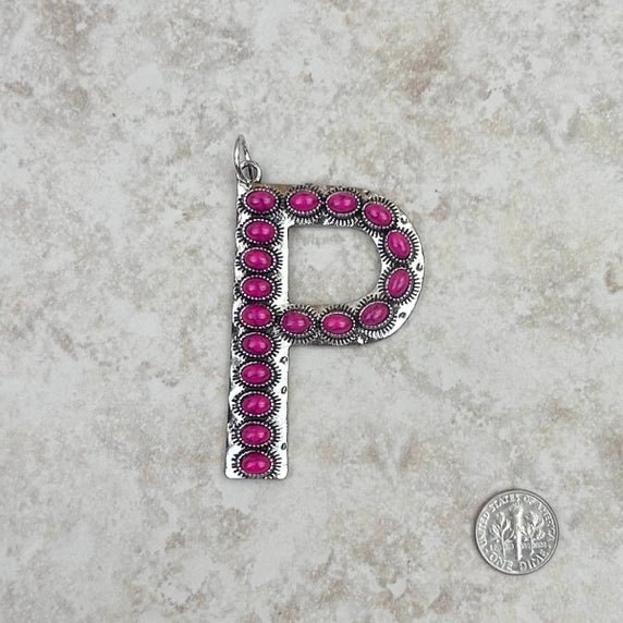 RGB Personalized Western Initial Necklace - Roaming Gypsy Boutique