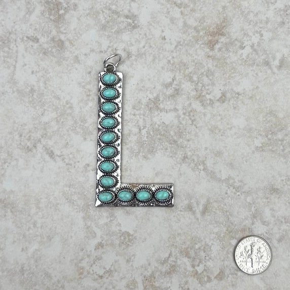 RGB Personalized Western Initial Necklace - Roaming Gypsy Boutique