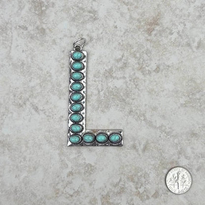 RGB Personalized Western Initial Necklace - Roaming Gypsy Boutique
