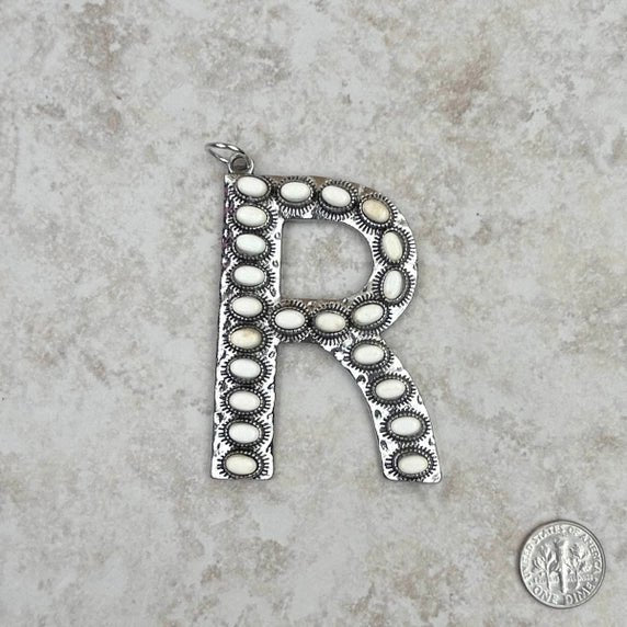 RGB Personalized Western Initial Necklace - Roaming Gypsy Boutique