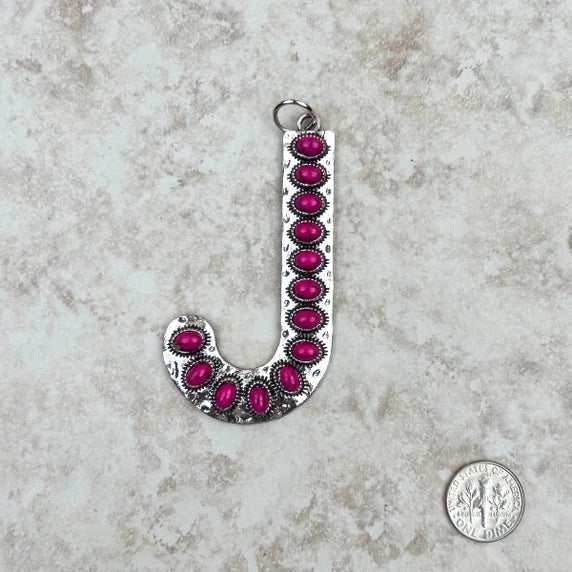 RGB Personalized Western Initial Necklace - Roaming Gypsy Boutique