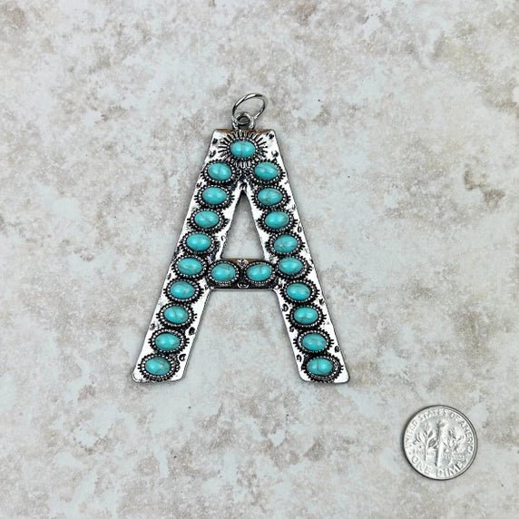 RGB Personalized Western Initial Necklace - Roaming Gypsy Boutique
