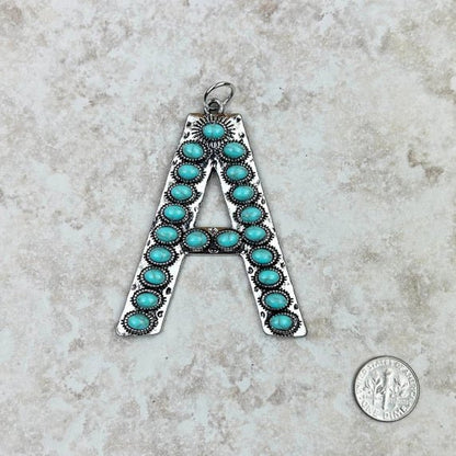 RGB Personalized Western Initial Necklace - Roaming Gypsy Boutique