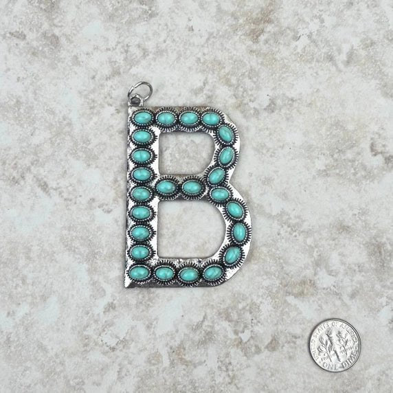 RGB Personalized Western Initial Necklace - Roaming Gypsy Boutique