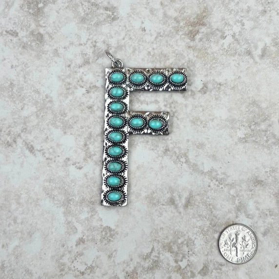 RGB Personalized Western Initial Necklace - Roaming Gypsy Boutique