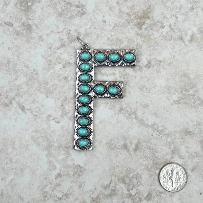 RGB Personalized Western Initial Necklace - Roaming Gypsy Boutique