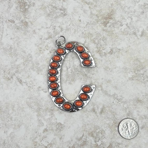 RGB Personalized Western Initial Necklace - Roaming Gypsy Boutique