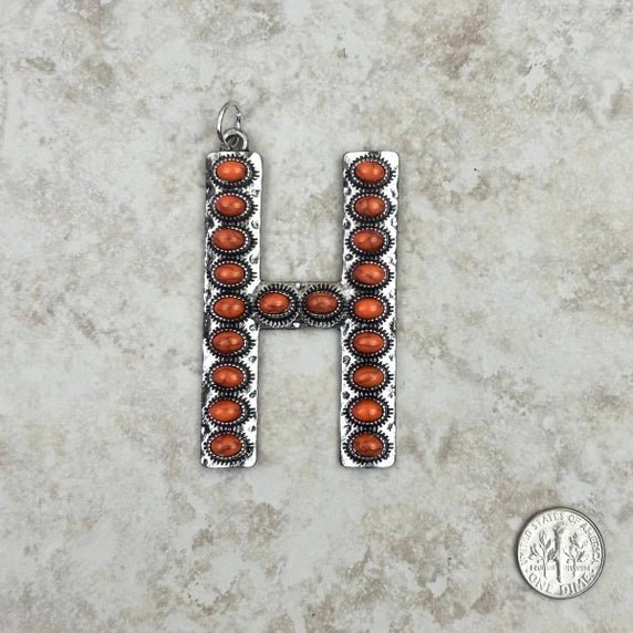RGB Personalized Western Initial Necklace - Roaming Gypsy Boutique
