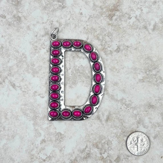RGB Personalized Western Initial Necklace - Roaming Gypsy Boutique