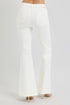 RISEN Full Size High Rise Front Patch Pocket Flare Jeans - Roaming Gypsy Boutique