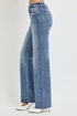 RISEN Full Size High Rise Straight Leg Jeans with Pockets - Roaming Gypsy Boutique