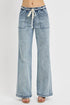 RISEN Full Size Straight Leg Jeans with Pockets Plus Size - Roaming Gypsy Boutique