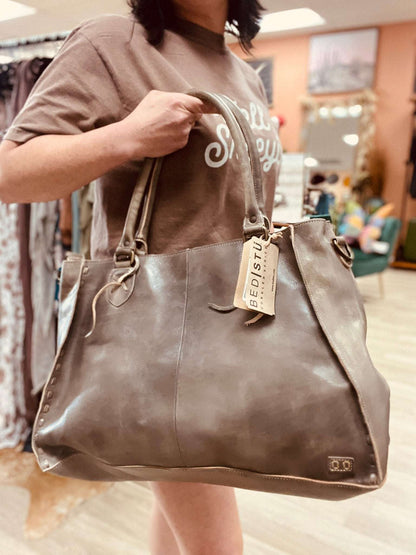 Rockaway Bag in Taupe Driftwood by Bedstu - Roaming Gypsy Boutique