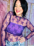 Roxy Lace Top - Roaming Gypsy Boutique