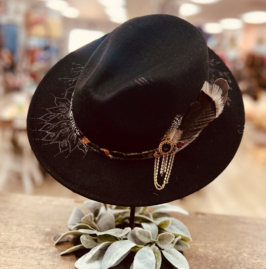 Sass n Class Fedora - Roaming Gypsy Boutique