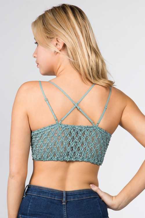 Scalloped Lace Cami Bralette - Roaming Gypsy Boutique
