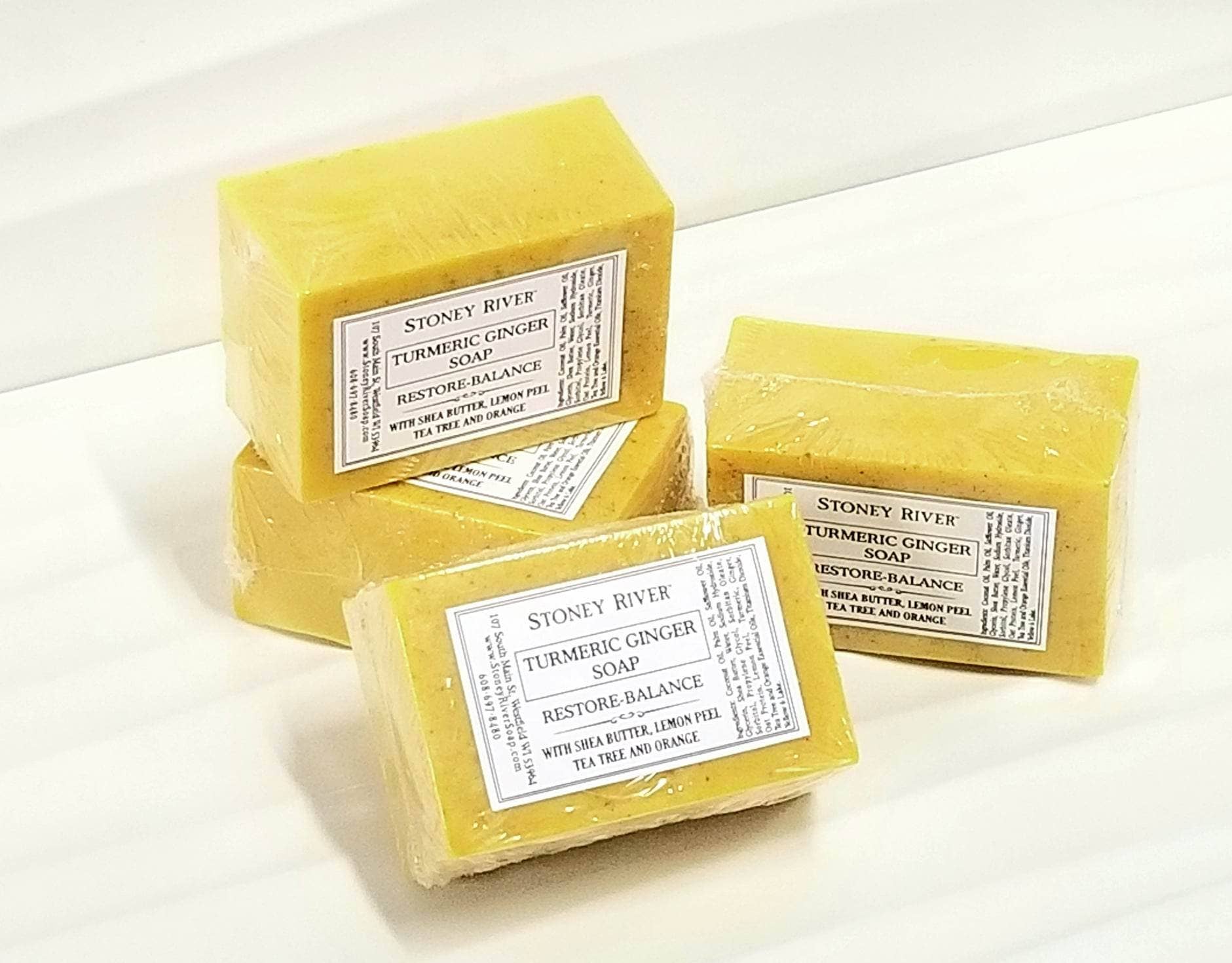 Shea Turmeric and Ginger Soap - Roaming Gypsy Boutique