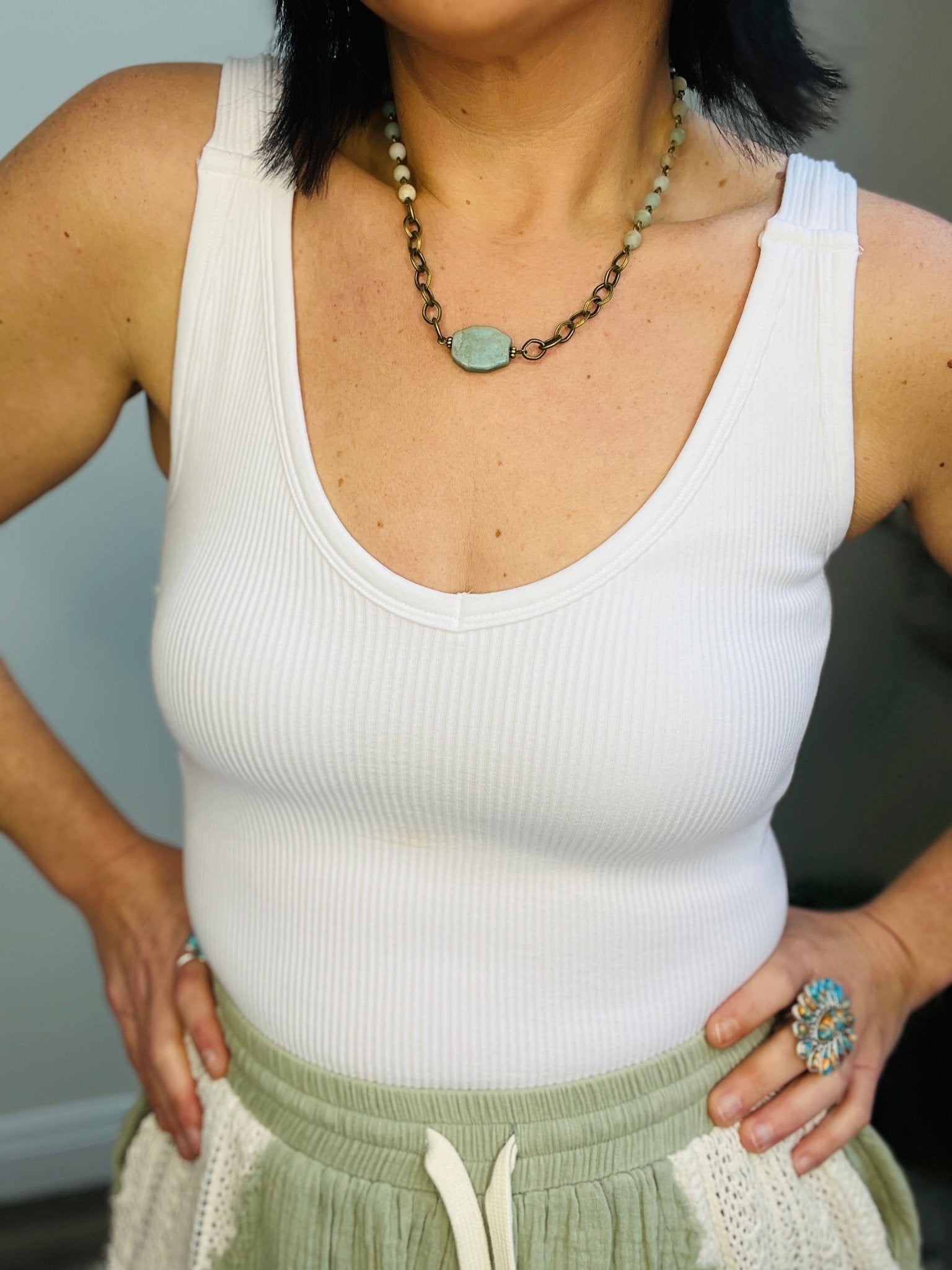 Sinful Basic Padded Tank - Roaming Gypsy Boutique