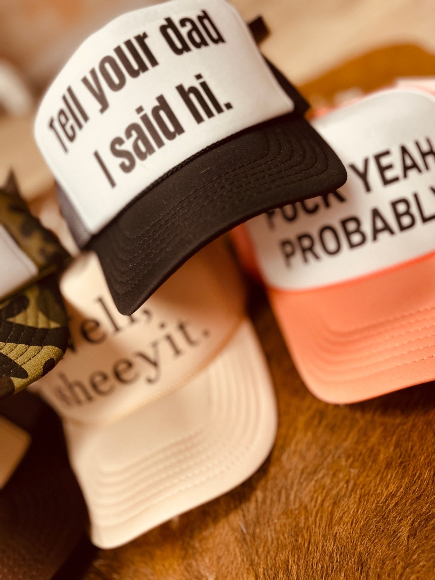 Slurry Trucker Hat Collection - Roaming Gypsy Boutique
