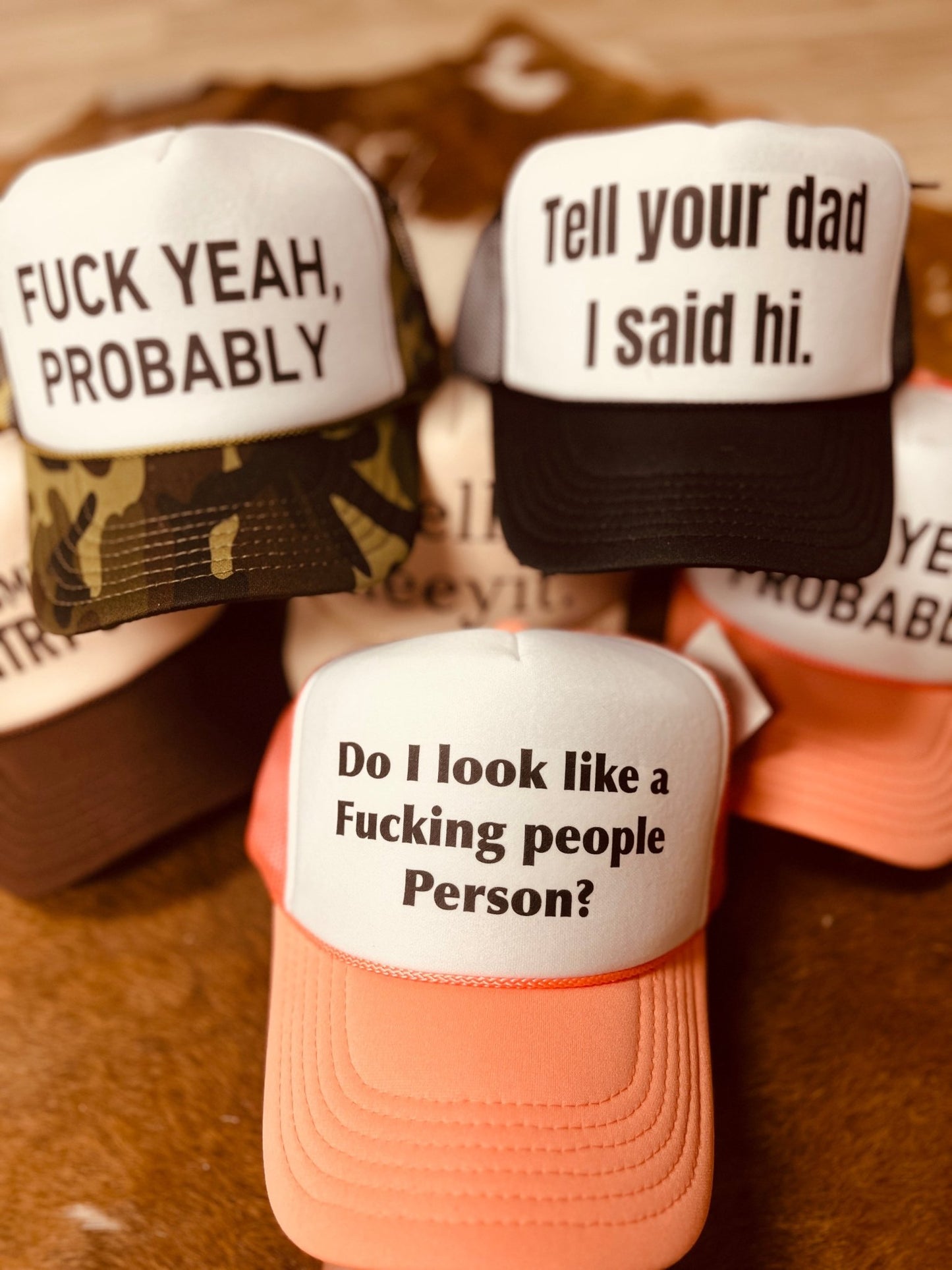 Slurry Trucker Hat Collection - Roaming Gypsy Boutique