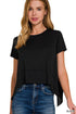 Smooth Sails Slit Top - Roaming Gypsy Boutique