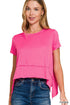 Smooth Sails Slit Top - Roaming Gypsy Boutique