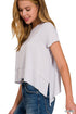 Smooth Sails Slit Top - Roaming Gypsy Boutique