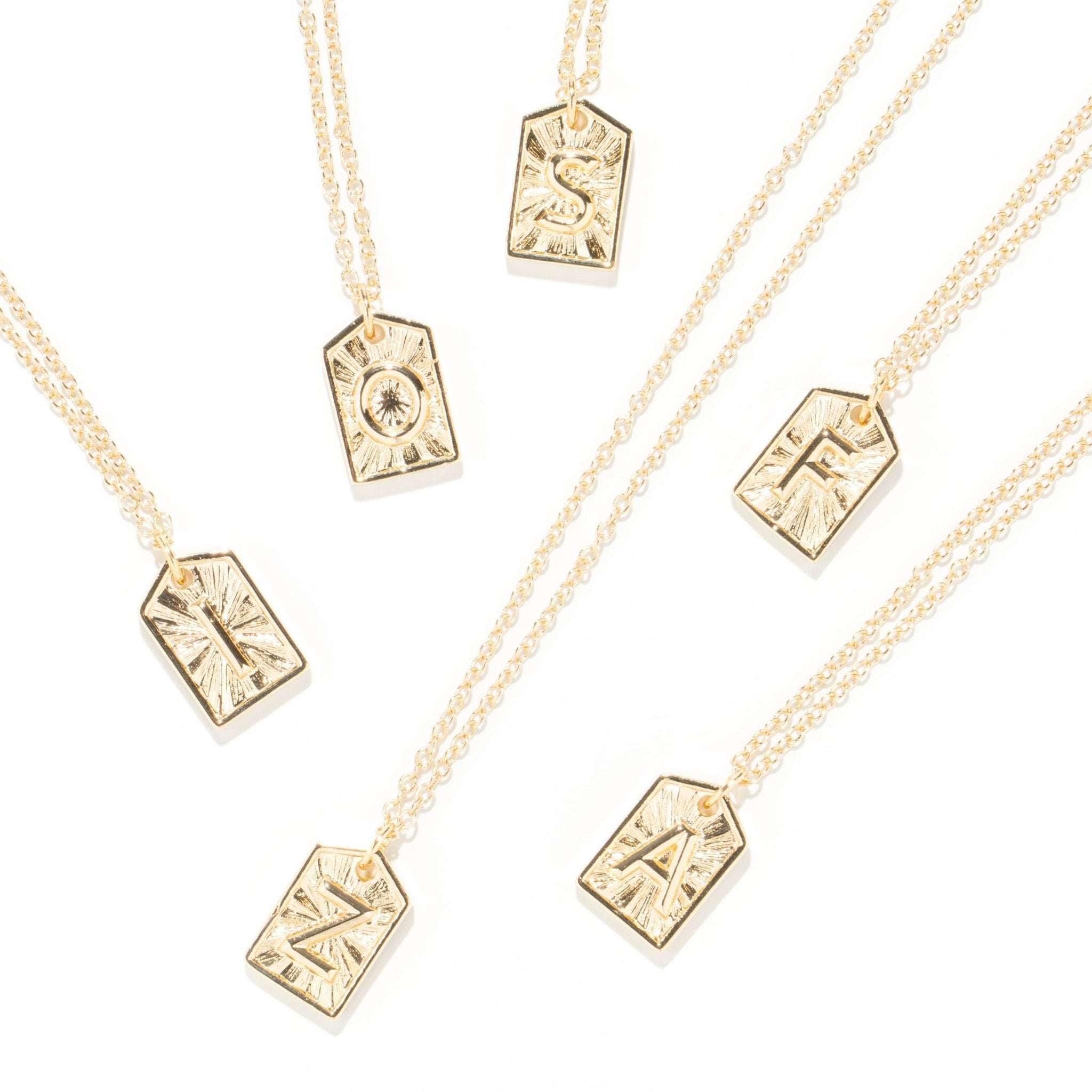 Soul Stacks Initial Necklaces - Roaming Gypsy Boutique