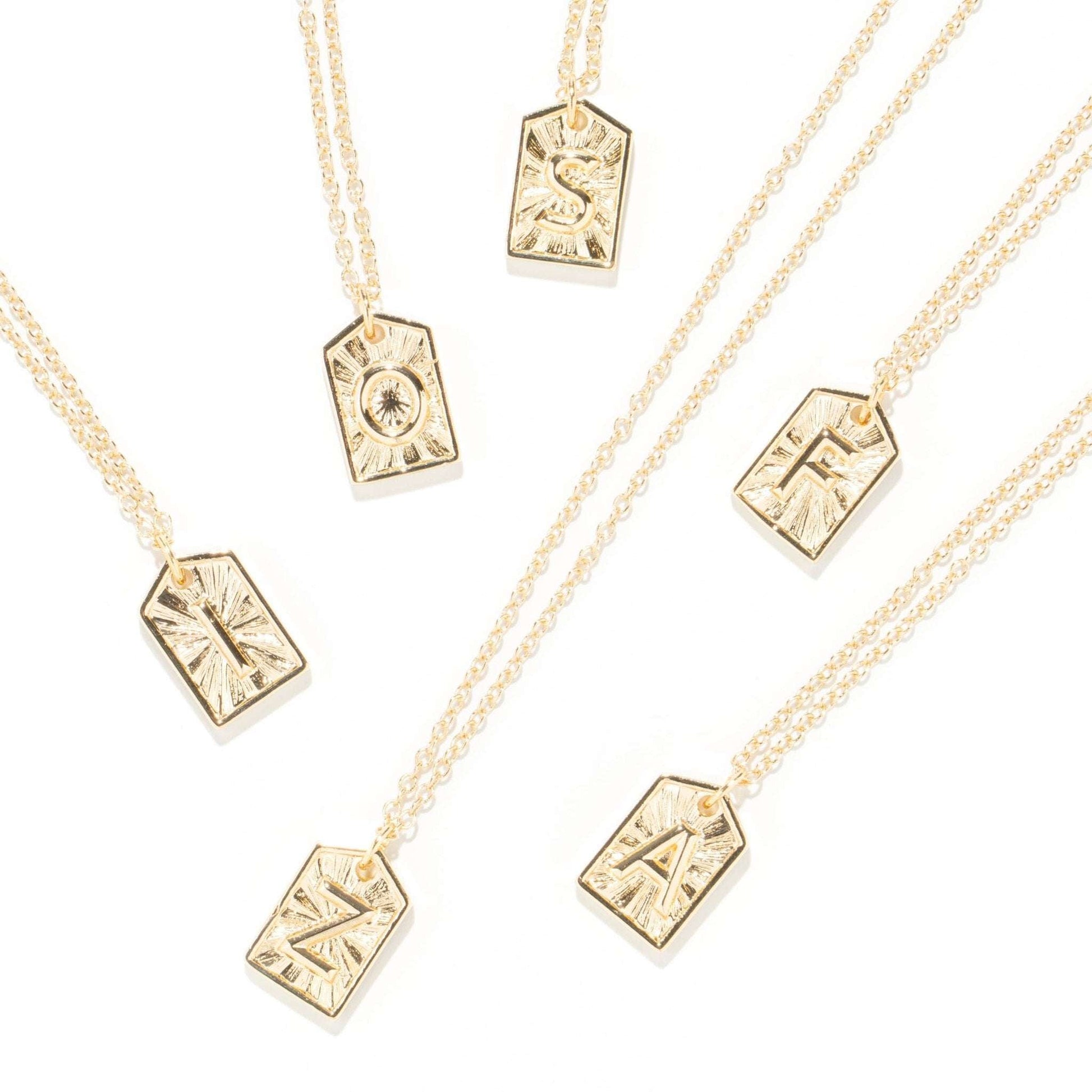 Soul Stacks Initial Necklaces - Roaming Gypsy Boutique