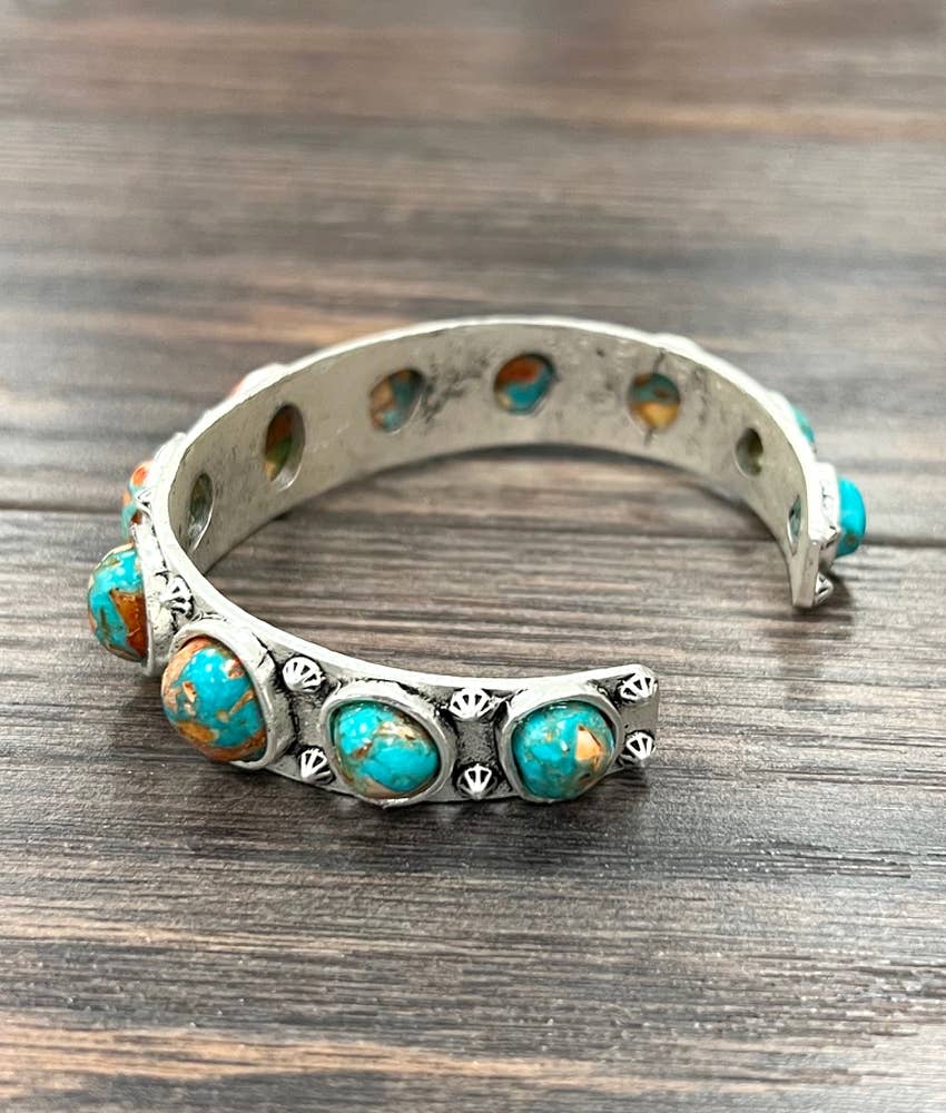 Spiny Oyster Cuff Bracelet - Roaming Gypsy Boutique