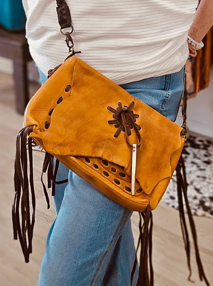 Tannery Crossbody by Oh Lay - Roaming Gypsy Boutique