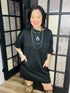 Textured Dreams Tee Dress - Roaming Gypsy Boutique