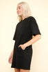 Textured Dreams Tee Dress - Roaming Gypsy Boutique