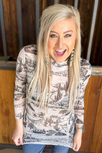 The Old Days Mesh Top - Roaming Gypsy Boutique