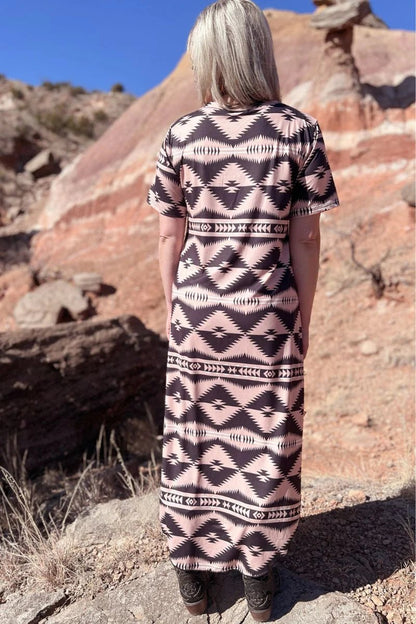 The Savanna Desert Dress - Roaming Gypsy Boutique