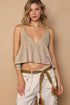Thunderstruck Waffle Rocker Tank - Roaming Gypsy Boutique